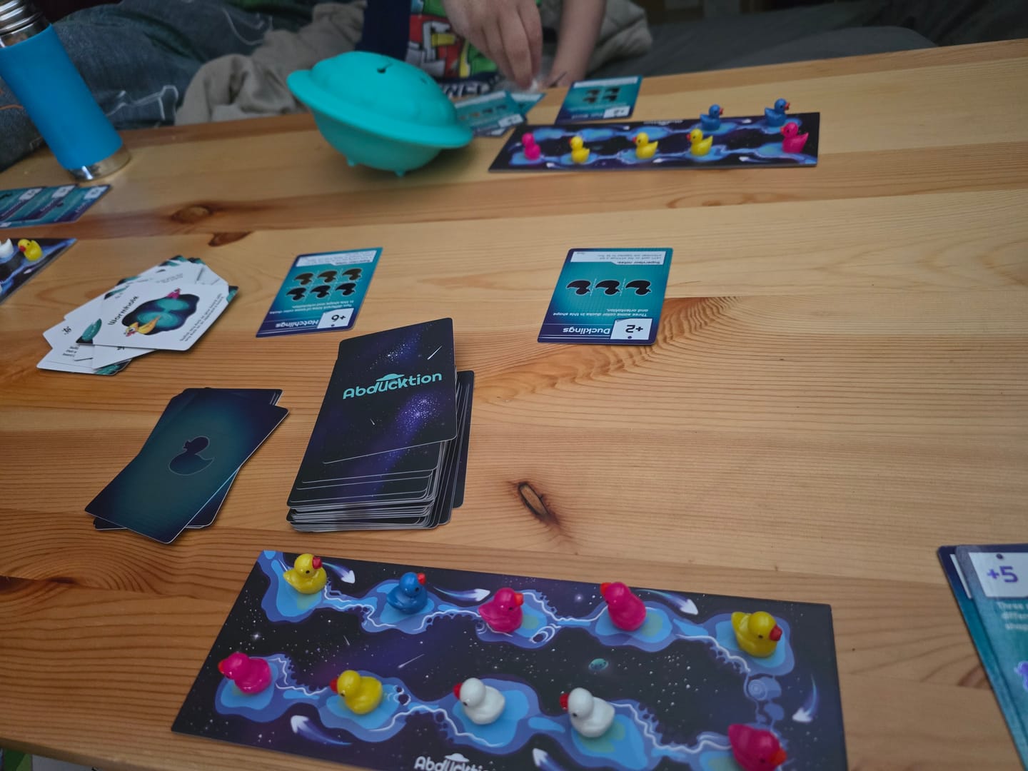 Customer photo review of Abducktion: A Weirdly Strategic Game of Duck Kidnapping