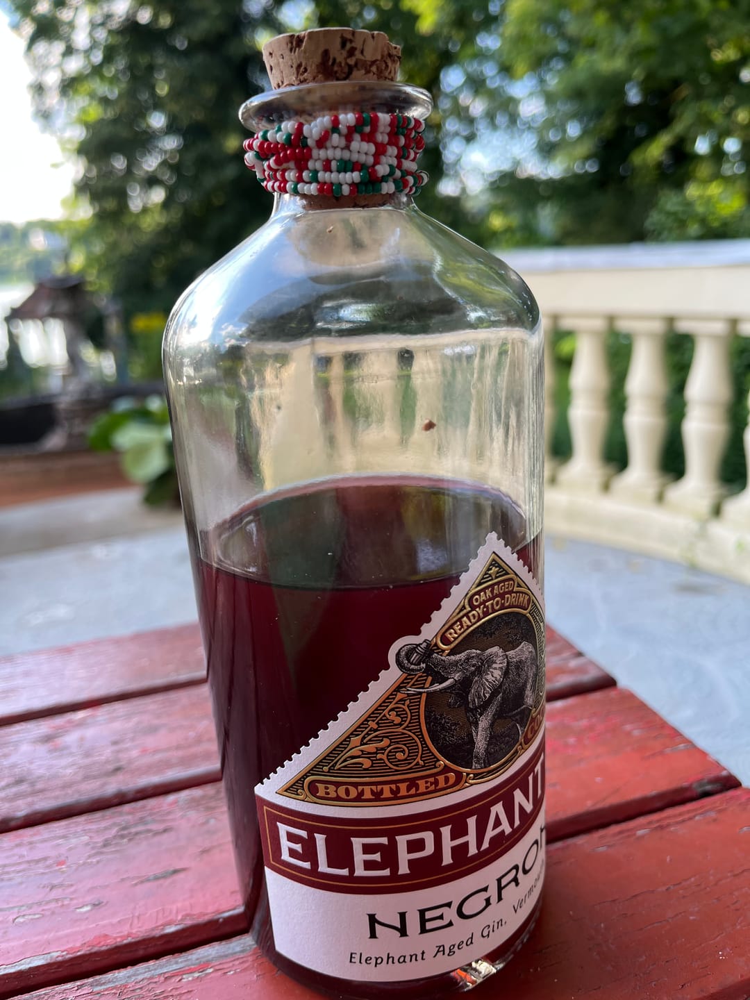 Customer photo review of Elephant Gin Negroni 700ml - Ready-to-drink
