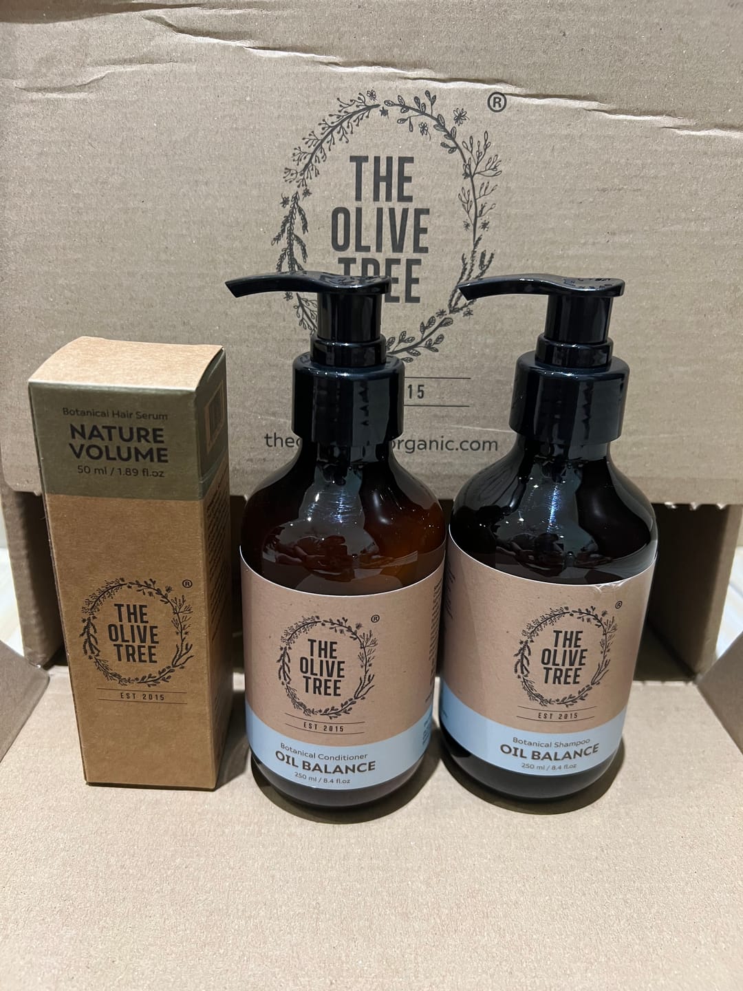 Customer photo review of Hair Fall & Oil Control Rescue Set ( Oil Balance Trio ) For Oily Scalp Hair Growth