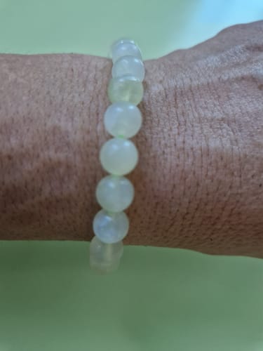 Customer photo review of Bracelet Jade de Chine "Chance"