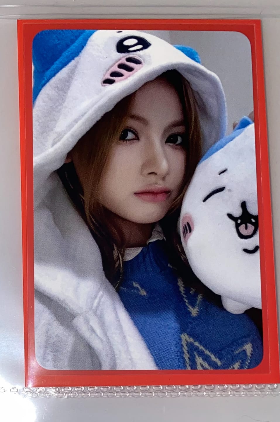 Customer photo review of COLORED PHOTOCARD SLEEVES - 61x91mm