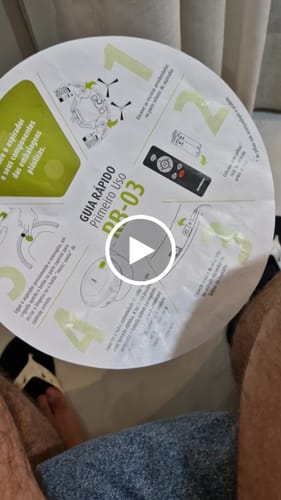 Customer video review of Aspirador De Po Robô Multi Clean Mondial Rb-03 Bivolt 30w