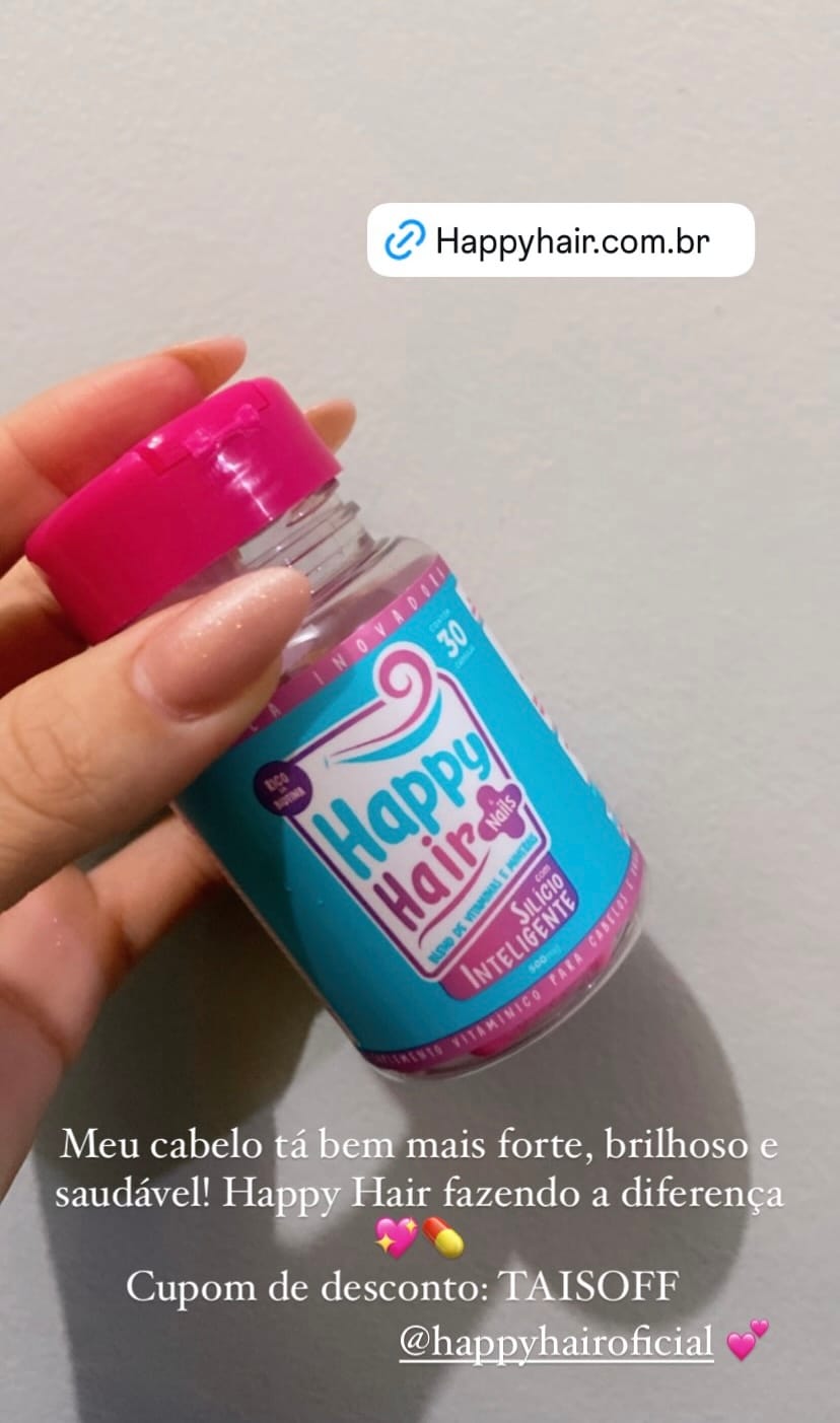 Customer photo review of Happy Hair 3 Potes Embaixadores