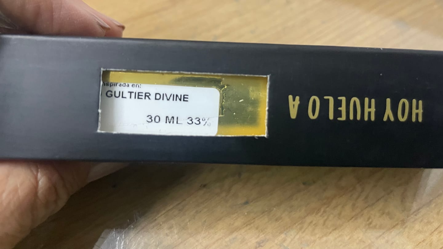 Customer photo review of Perfume Tendencia D GULTIER DIVINE NUEVO DICIEMBRE 2023 zenzA