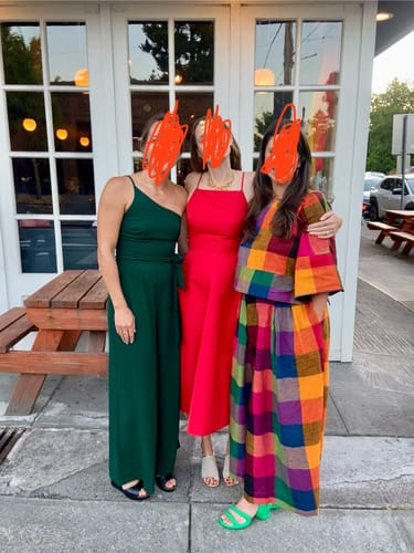 Customer photo review of FRIDA PANTS | MULTI CHEX