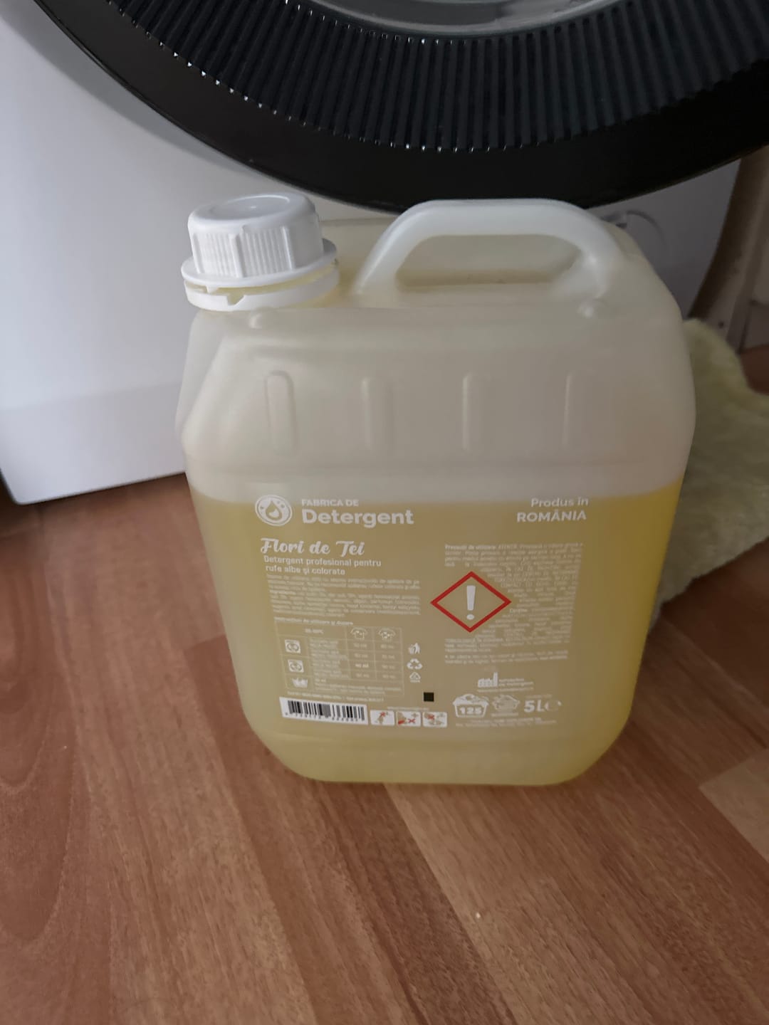 Customer photo review of Pachetul cu 3x Detergent Flori de Tei