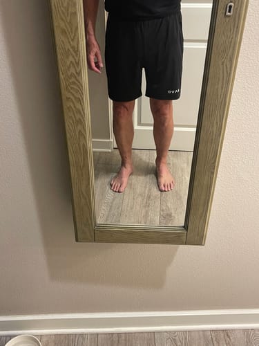 Customer photo review of Savd Minimal Cross Performance Shorts