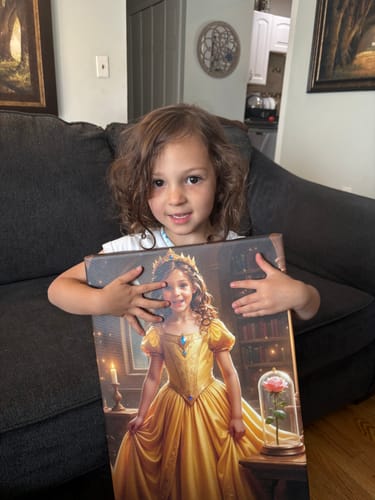 Customer photo review of The Beauty and the Enchanted Rose