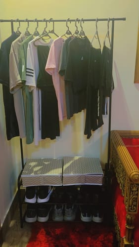 Customer photo review of Qoolish Pack of 2 Undergarments Grey Organizer Box with Lid