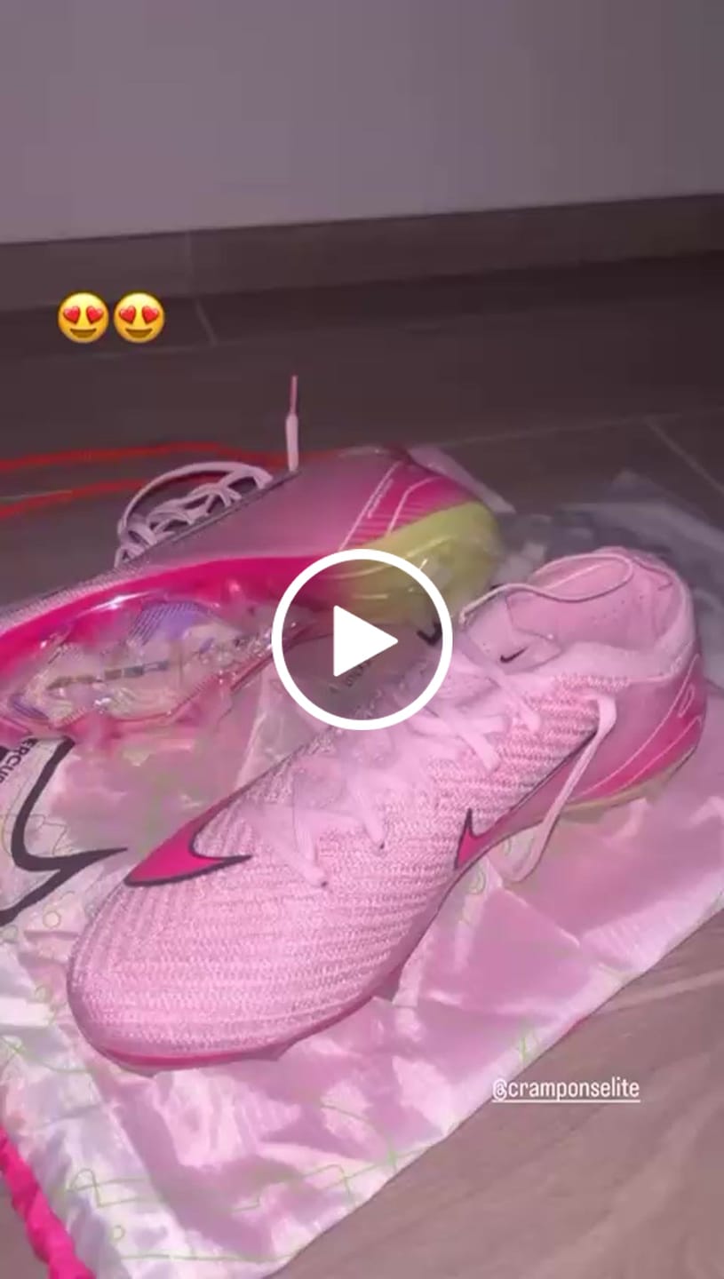 Customer video review of MERCURIAL VAPOR 16 FG Nike By You - Rose
