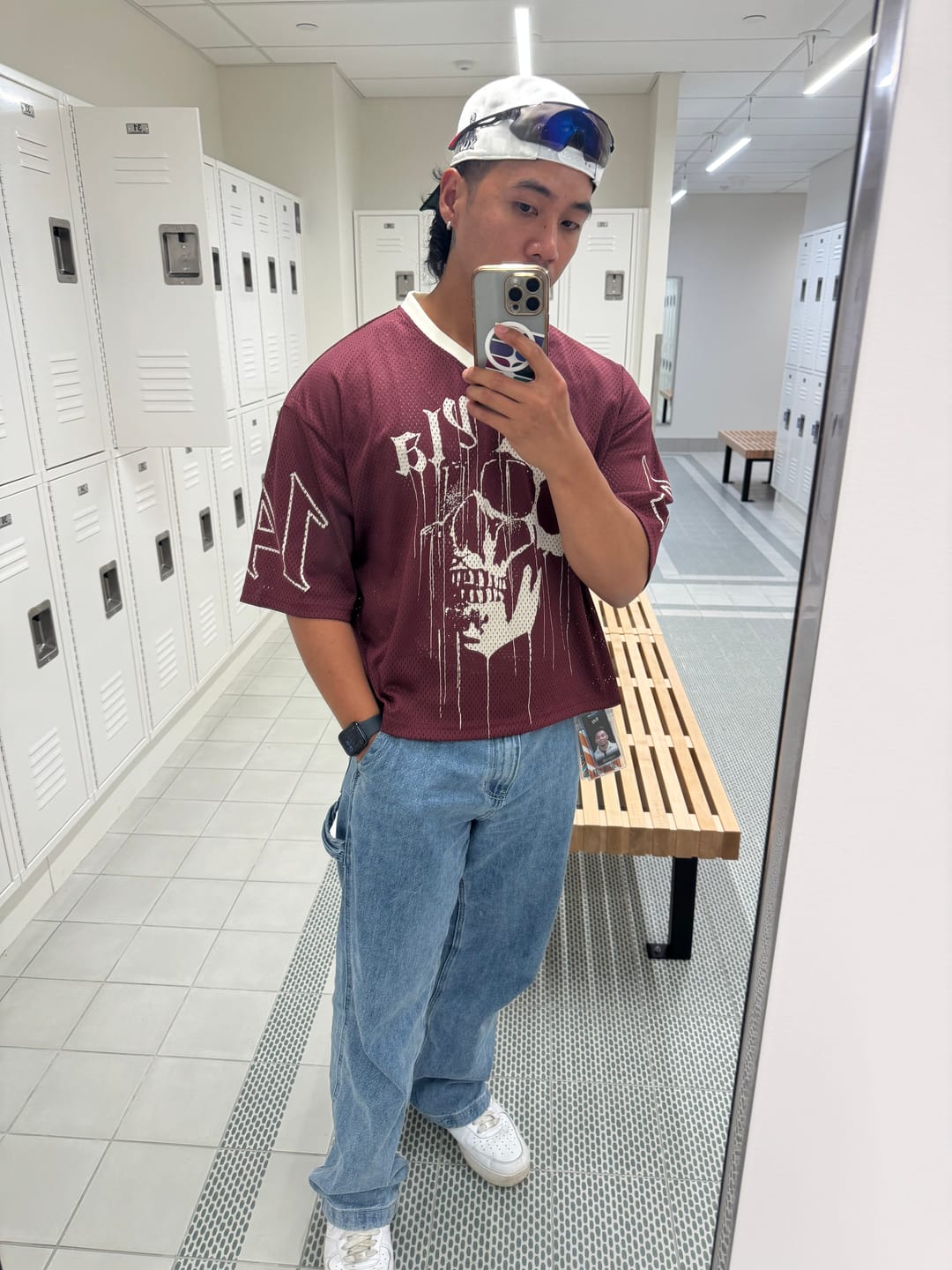 Customer photo review of 4015 - Drippy Skull Jersey