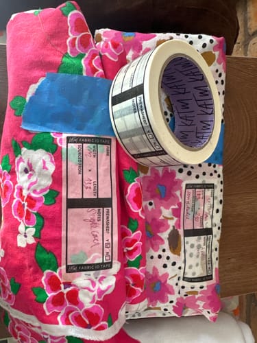 Customer photo review of KATM Fabric ID Tape | 2 Rolls