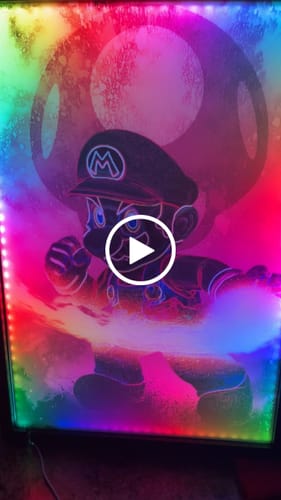 Customer video review of V1 Tech RGB Shadow Box (NEW!)