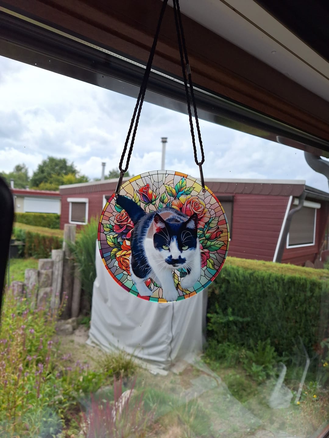 Customer photo review of Haustierportrait - Individueller Sonnenfänger