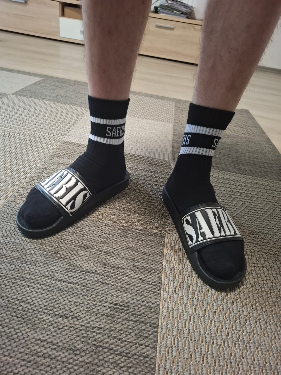 Customer photo review of SAEBIS® Tapotchki Urlaubs-SET inkl. 2x Paar Sportsocken in weiß und schwarz