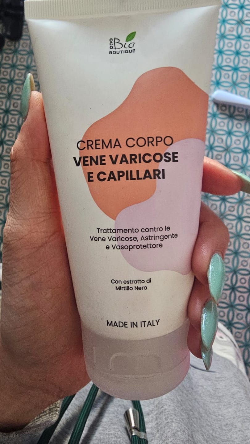 Customer photo review of Crema Vene Varicose e Capillari