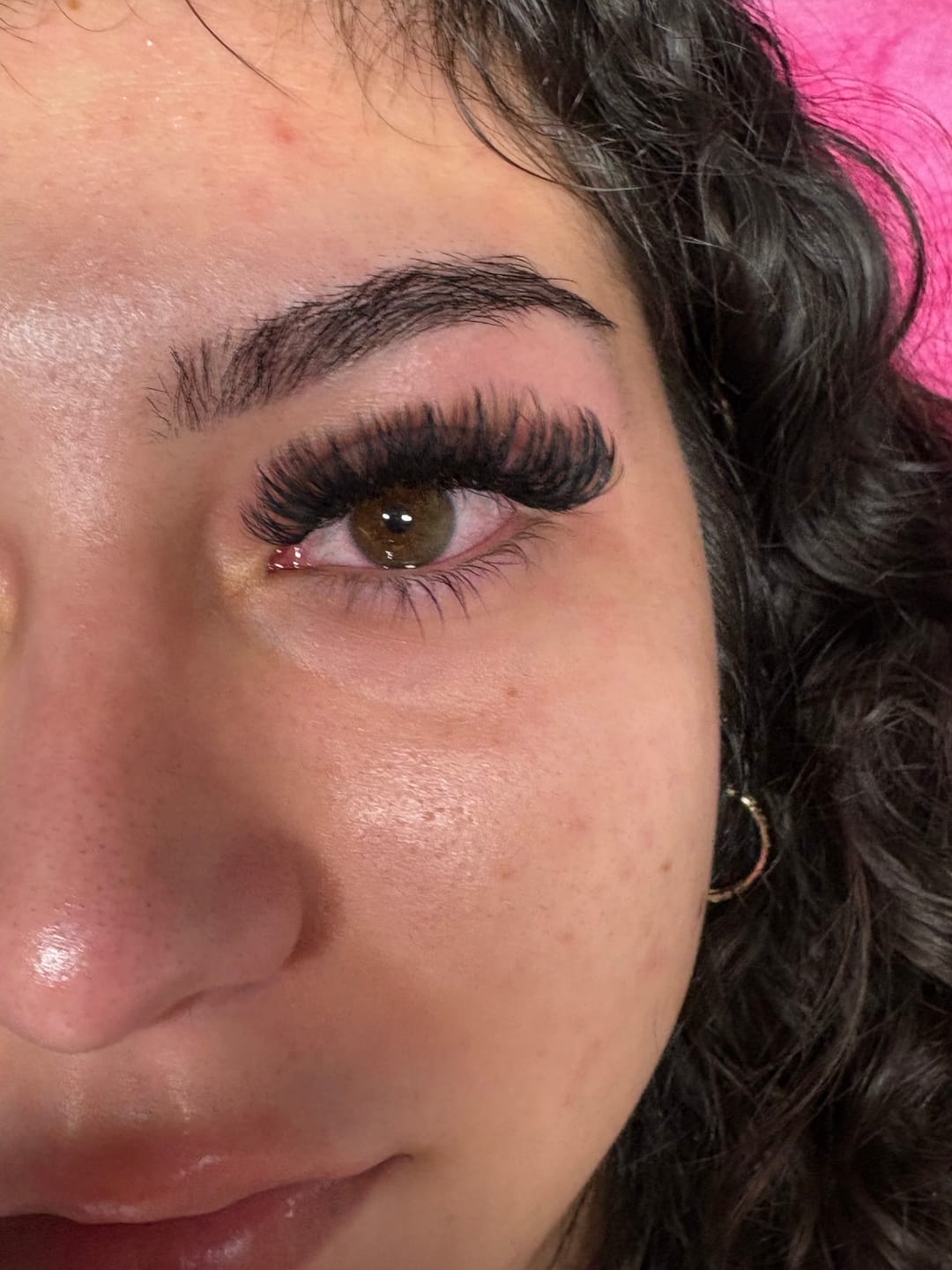 Customer photo review of Classic Lash Extensions 0.15mm