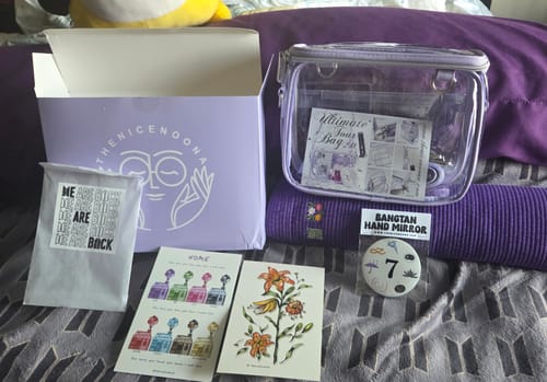 Customer photo review of Bangtan Mirrors