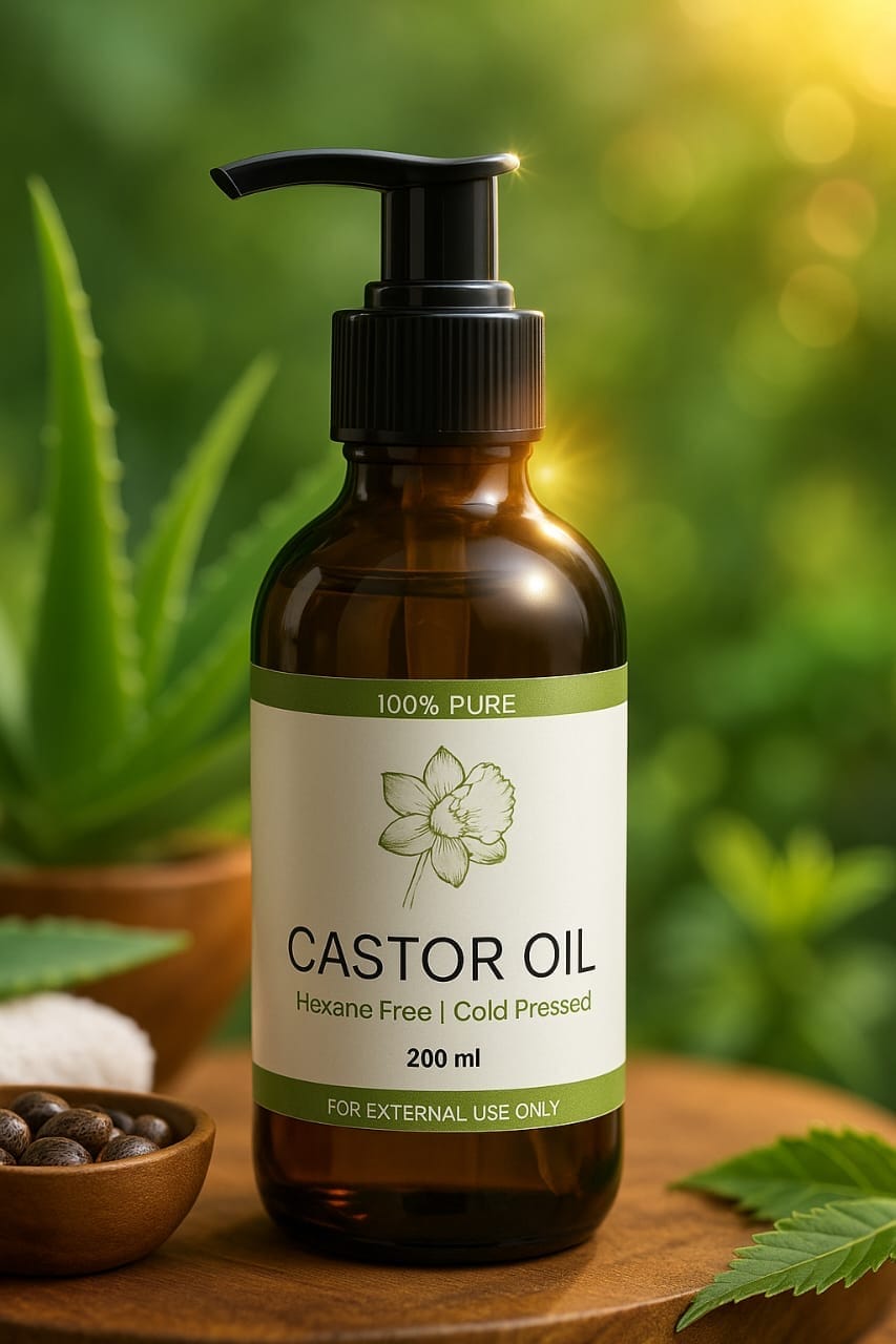 Customer photo review of Pure Castor Oil (Hexane-Free) - Cold-Pressed