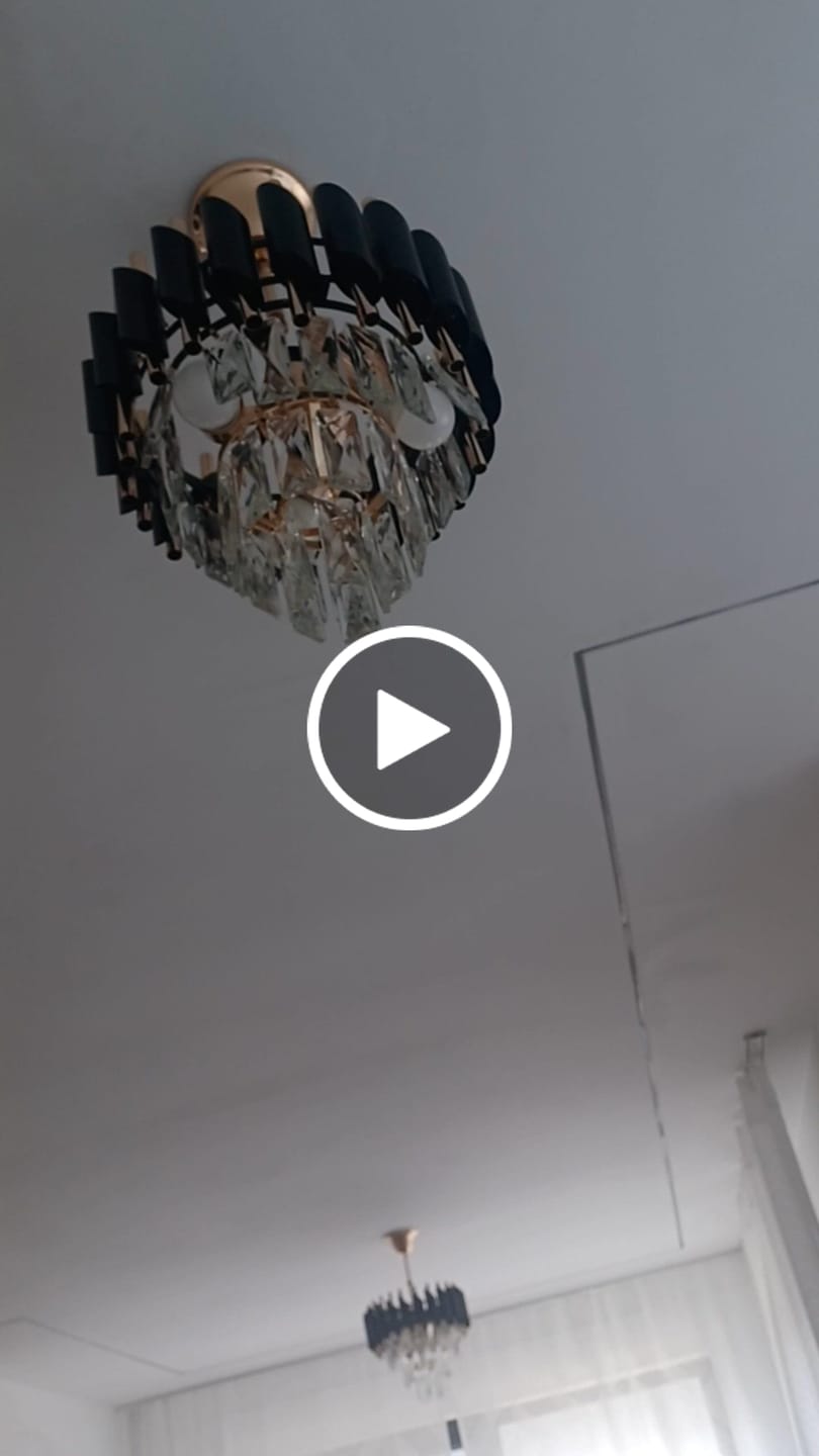 Customer video review of Candelabru Cristal BLACK PANTHER 300mm