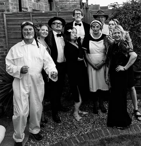 Customer photo review of Midnight on the Orient Express - An Agatha Christie themed murder mystery