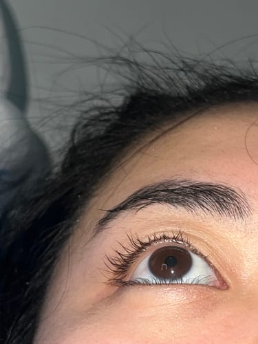 Customer photo review of LASH SERUM