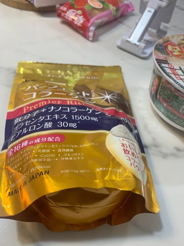 Customer photo review of Asahi Perfect Asta Premier Rich 完美膠原蛋白粉