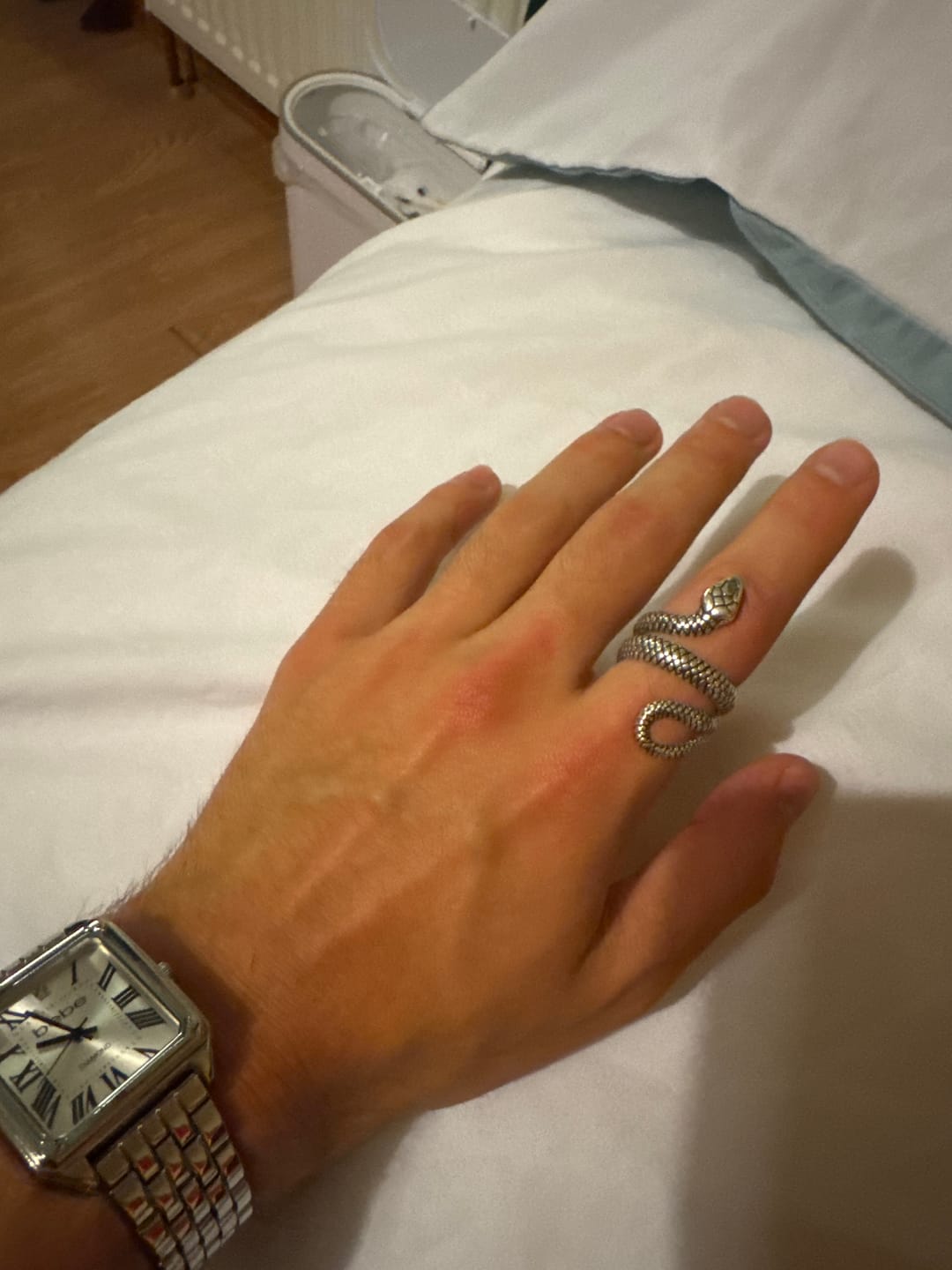 Customer photo review of SERPENT - 925 STERLING SILVER