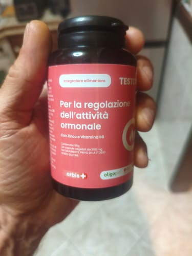 Customer photo review of TESTOWIT - Regolazione ormonale 120 cps NEW!