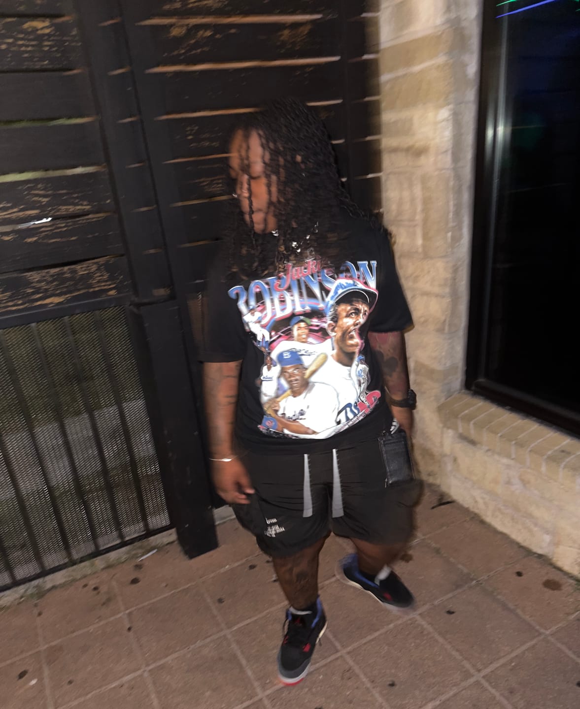 Customer photo review of Jackie Robinson Tee