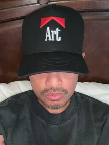 Customer photo review of Art Hat (Black Cotton)