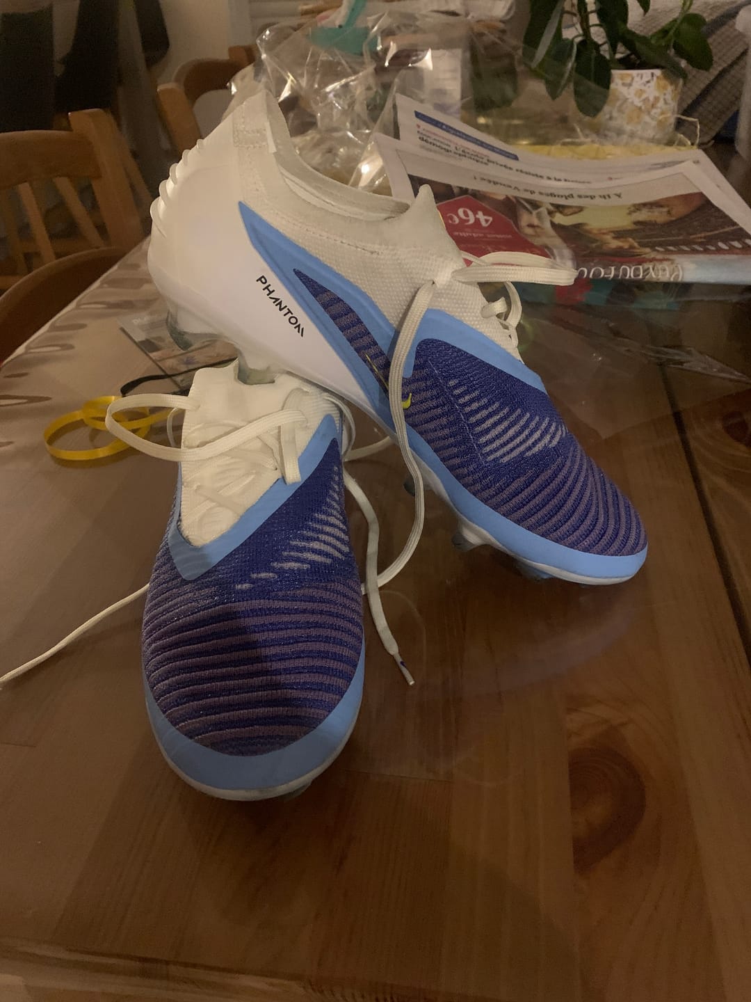 Customer photo review of Phantom 6 FG - Bleu/Blanc/Jaune