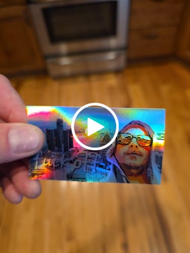 Customer video review of Print Custom Stickers
