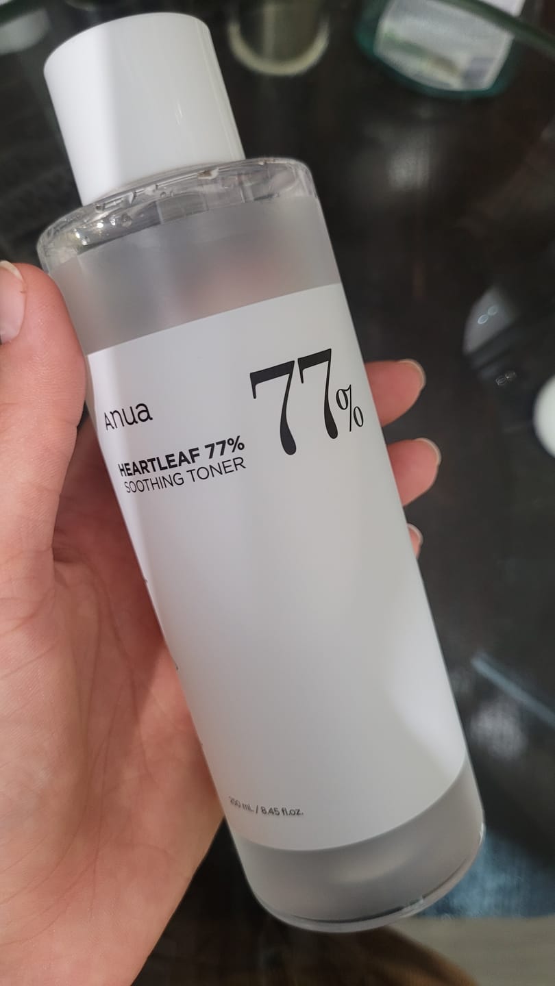 Customer photo review of Nomierinošs toniks Anua Heartleaf 77% Soothing Toner