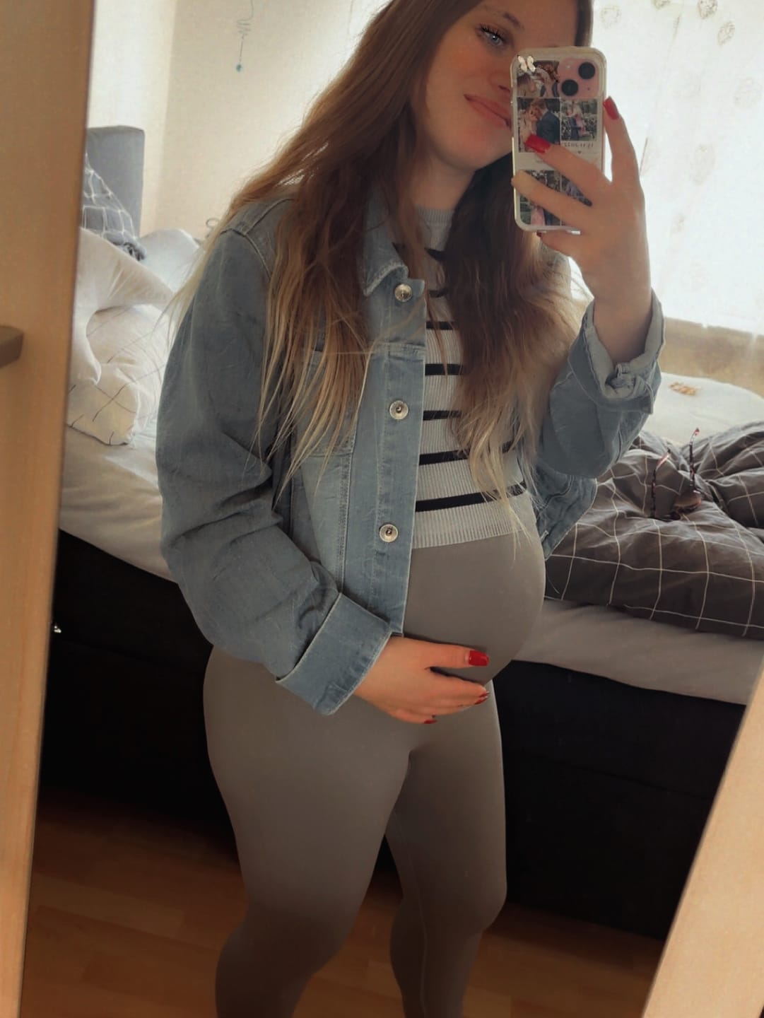 Customer photo review of Schwangerschafts Leggings