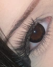 Customer photo review of Eyemoody Midnight Black | 6 Months, 2 pcs
