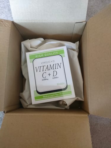 Customer photo review of ビタミンC+D -Wakasapri for Pro.