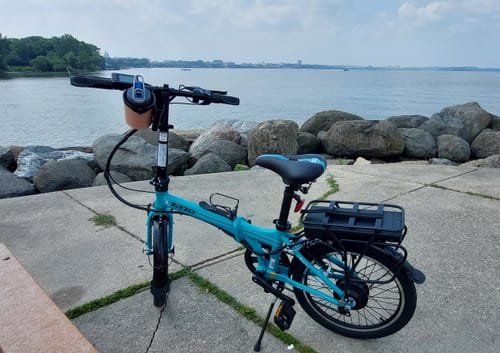 Customer photo review of ZiZZO Convertible e-bike; e-Forte