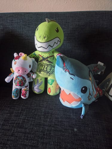 Customer photo review of Thrash the Dino