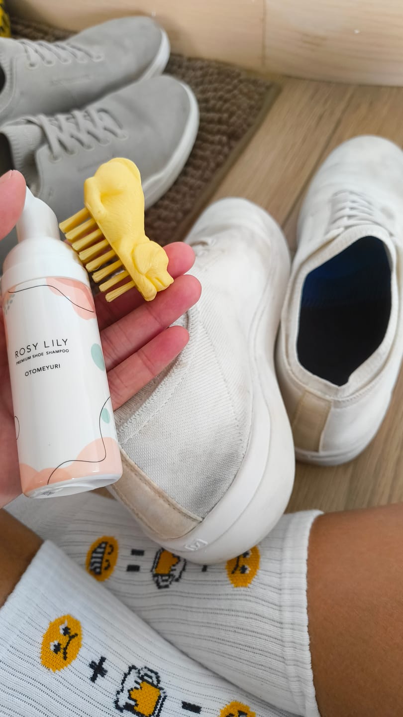 Customer photo review of プレミアムシューズシャンプー  50ml