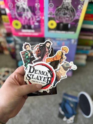 Customer photo review of Demon Slayer Main Sticker Pack (Demon Slayer)
