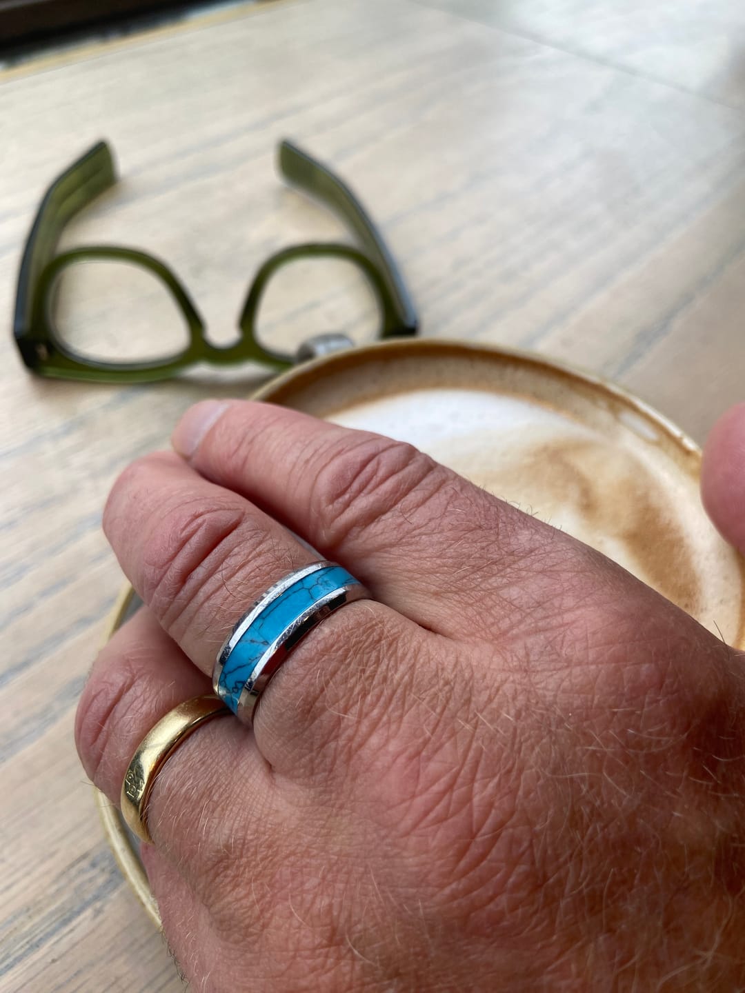 Customer photo review of TURQUOISE BAND.