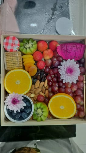 Customer photo review of Dusun Signature Fruit Grazing Platter [Malaysia]