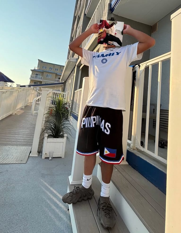 Customer photo review of Philippines Heritage Basketball Shorts