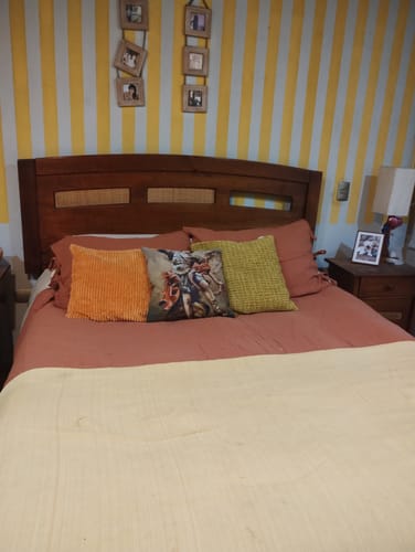 Reseña con foto de un cliente sobre Funda De Plumón Algodón