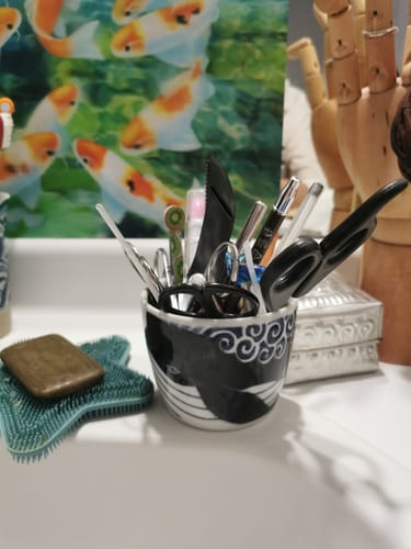 Customer photo review of Tasse Japonaise Soba Baleine