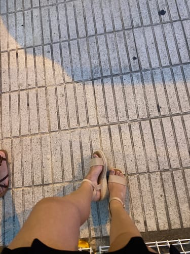 Customer photo review of Sandalia de esparto - ELVA