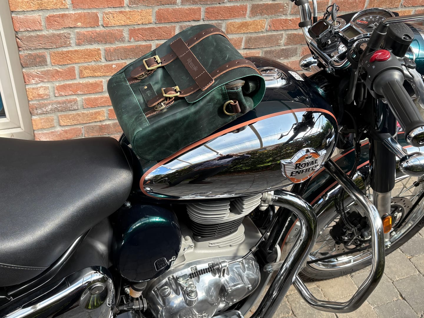 Customer photo review of tank and tail bag