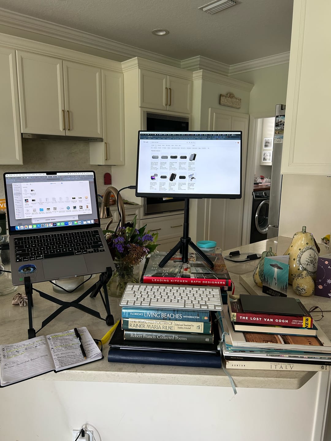 Customer photo review of 16” Portable Monitor + Stand