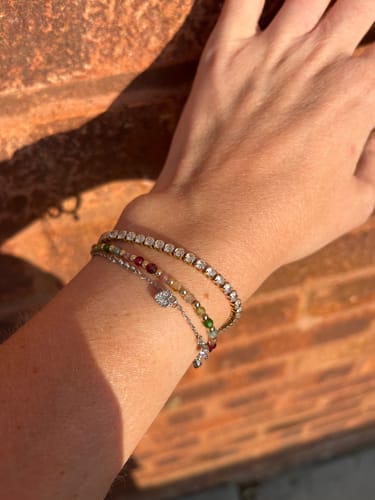 Customer photo review of Tennis Bracelet